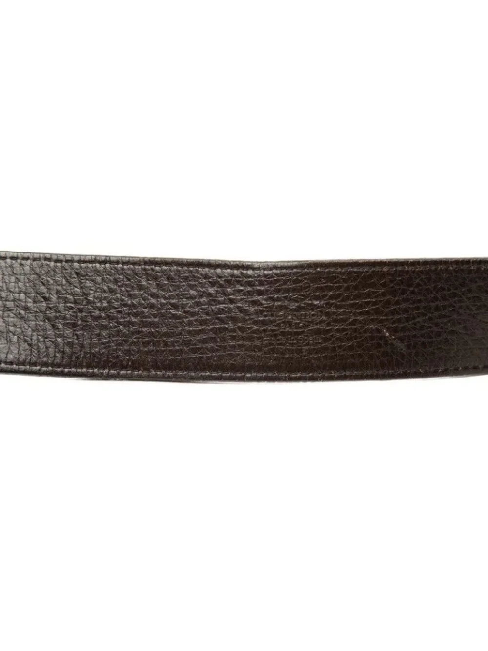 Louis Vuitton Utah Ceinture LV Initial Belt 85/34 Brown Leather